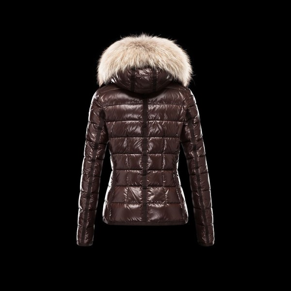 Moncler Collare Mock E Fur Cap Slim caldo Cappotti